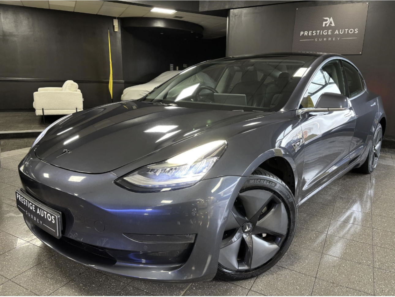 Tesla Model 3 Standard Range Plus Saloon 4dr Electric Auto RWD (241 bhp)